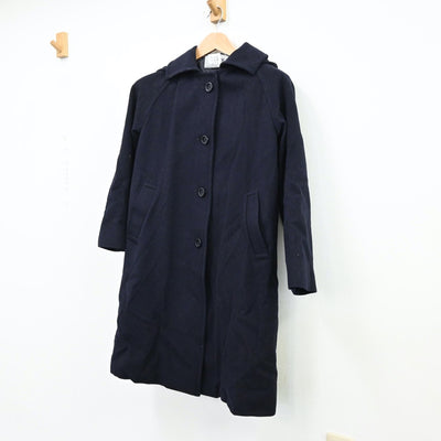 【中古】秋田県 秋田聖霊短期大学付属高等学校 女子制服 1点（コート）sf012730