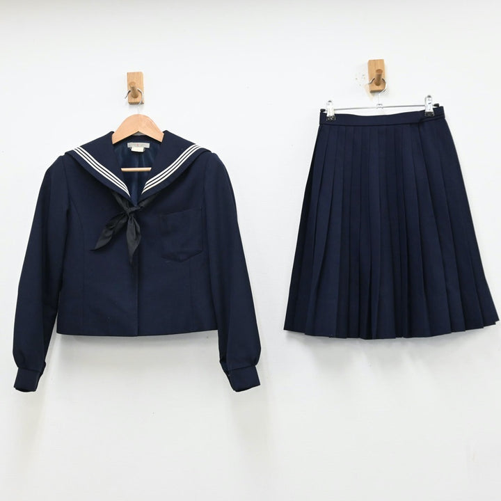 中古制服】和歌山県 和歌山市立西脇中学校 女子制服 4点