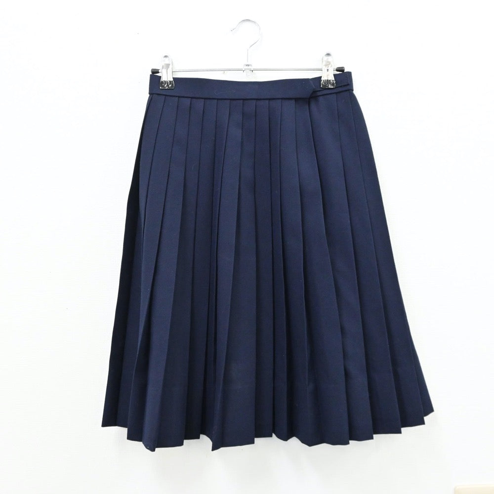 【中古】和歌山県 和歌山市立西脇中学校 女子制服 4点（セーラー服・スカート・スカート）sf012745