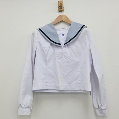 【中古】高知県 清和女子高等学校 女子制服 2点（セーラー服）sf012747