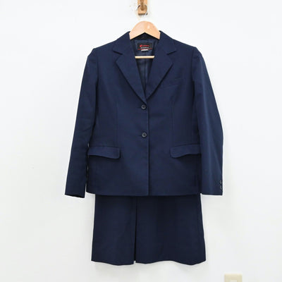 【中古】福岡県 小倉西高等学校 女子制服 3点（ブレザー・スカート）sf012777