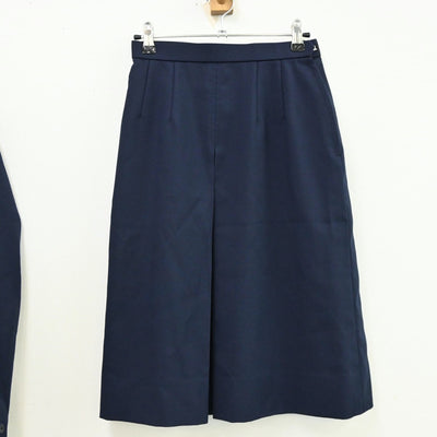 【中古】福岡県 小倉西高等学校 女子制服 3点（ブレザー・スカート）sf012777