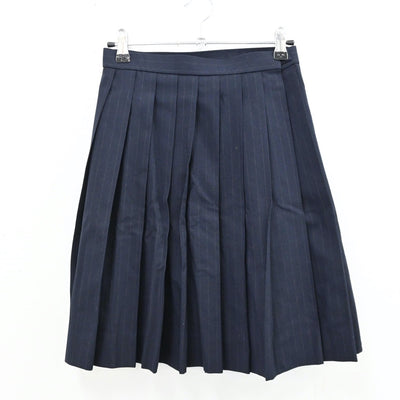 【中古】埼玉県 花咲徳栄高等学校 女子制服 4点（シャツ・ベスト・スカート）sf012781