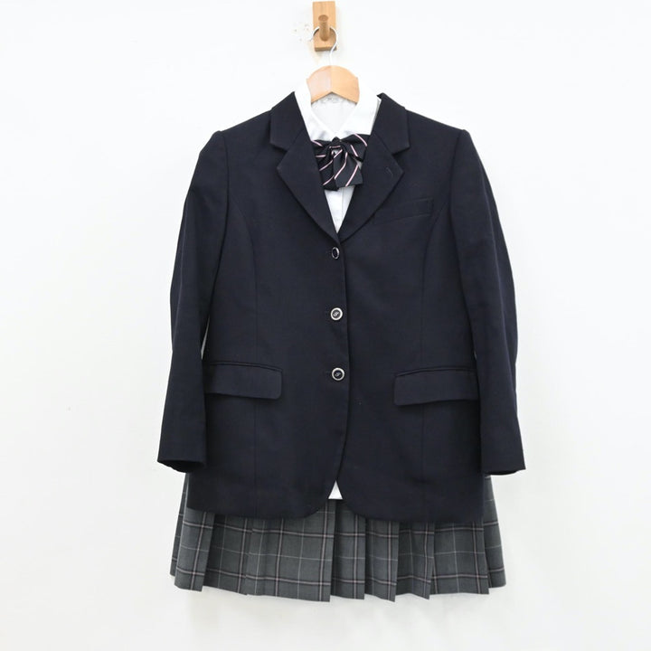 【中古制服】神奈川県 鶴見大学附属高等学校 女子制服 5点（ブレザー・シャツ・スカート）sf012783【リサイクル学生服】 | 中古制服通販パレイド