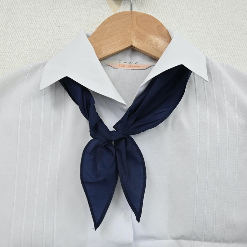 【中古】大阪府 帝塚山学院中学校・高等学校 女子制服 3点（シャツ・スカート）sf012786