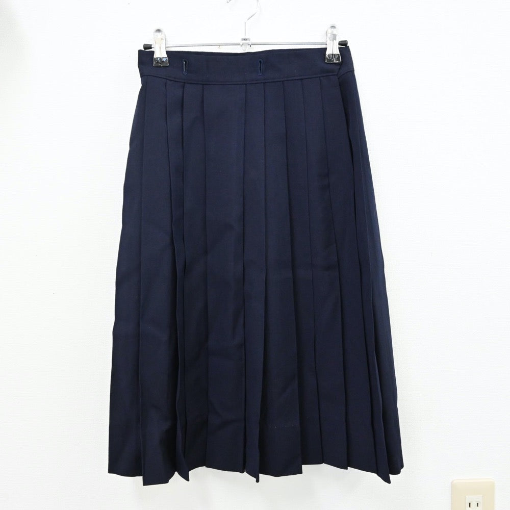 【中古】大阪府 帝塚山学院中学校・高等学校 女子制服 3点（シャツ・スカート）sf012786