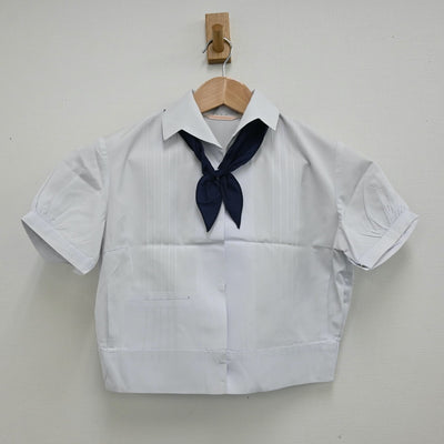 【中古】大阪府 帝塚山学院中学校・高等学校 女子制服 3点（シャツ・スカート）sf012787