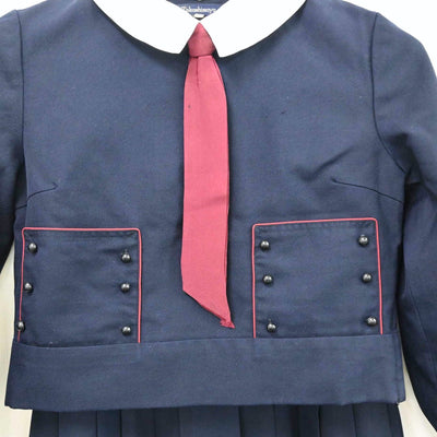 【中古】大阪府 帝塚山学院中学校・高等学校 女子制服 3点（ブレザー・スカート）sf012788