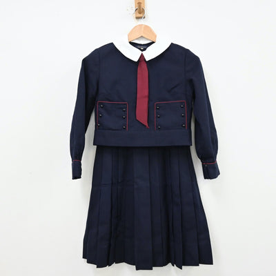 【中古】大阪府 帝塚山学院中学校・高等学校 女子制服 3点（ブレザー・スカート）sf012789