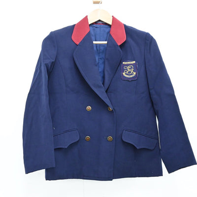 【中古】大阪府 帝塚山学院中学校・高等学校 女子制服 3点（ブレザー）sf012790