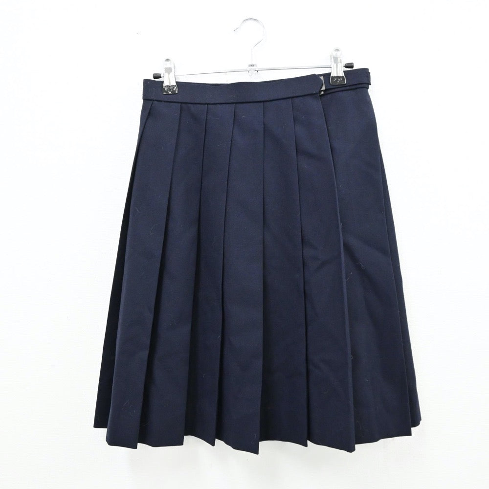 【中古】東京都 富士高等学校 女子制服 3点（セーラー服・スカート）sf012794