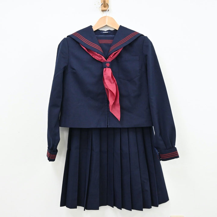 【中古制服】千葉県 緑が丘中学校 女子制服 3点（セーラー服・スカート）sf012799【リサイクル学生服】 | 中古制服通販パレイド