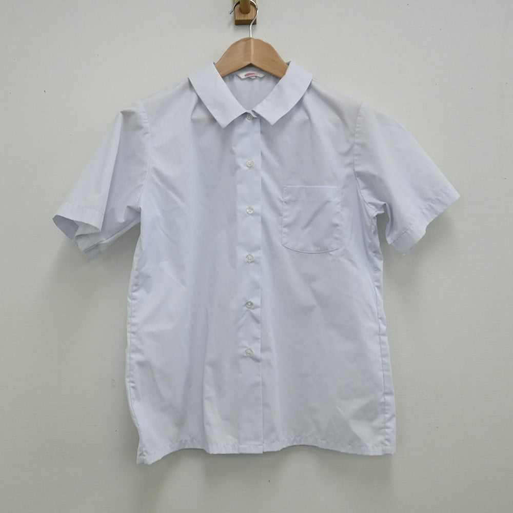 【中古】千葉県 緑が丘中学校 女子制服 3点（シャツ・ベスト・スカート）sf012800