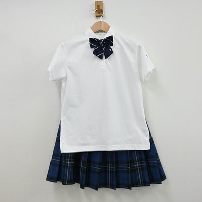 【中古】北海道 東海大学付属札幌市高等学校 女子制服 5点（シャツ・スカート）sf012813