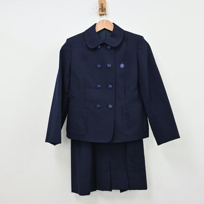 【中古】宮城県 尚絅学院高等学校 女子制服 3点（ブレザー・ジャンパースカート）sf012823