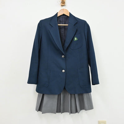 【中古】埼玉県 飯能西中学校 女子制服 3点（ブレザー・ベスト・スカート）sf012833