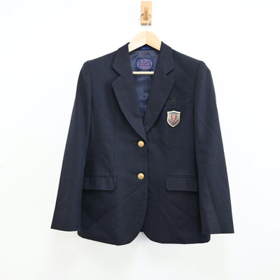 【中古】大阪府 大阪市立矢田中学校 女子制服 3点（ブレザー・スカート）sf012836