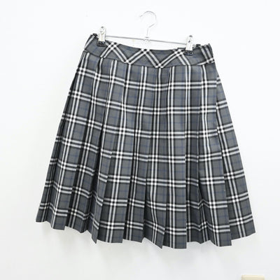 【中古】大阪府 阪南大学高等学校 女子制服 6点（シャツ・ニットベスト・スカート）sf012838