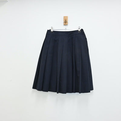 【中古】長崎県 長崎県立波佐見高等学校 女子制服 3点（シャツ・ニットベスト・スカート）sf012851