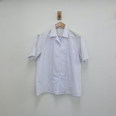 【中古】長崎県 佐世保市立崎辺中学校 女子制服 2点（シャツ・スカート）sf012854