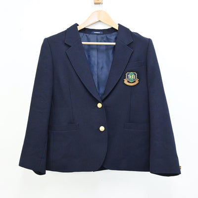 【中古】茨城県 茨城県立佐竹高等学校 女子制服 3点（ブレザー・スカート）sf012860