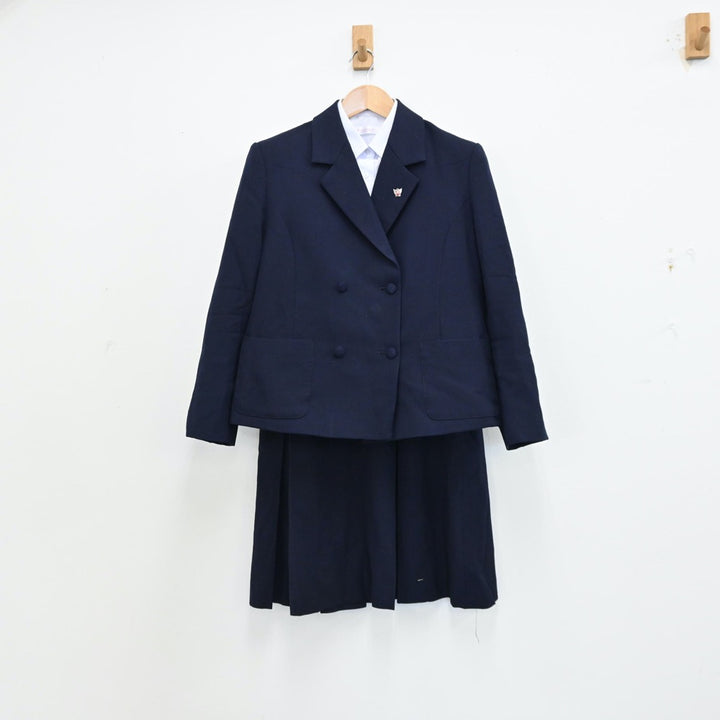 中古制服】茨城県 茨城県立古河第一高等学校 女子制服 3点（ブレザー・シャツ・スカート）sf012871【リサイクル学生服】 | 中古制服通販パレイド