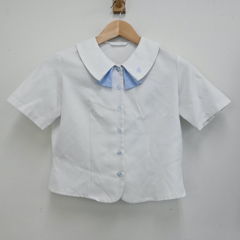 【中古】秋田県 秋田聖霊短期大学付属高等学校 女子制服 3点（シャツ・スカート）sf012884