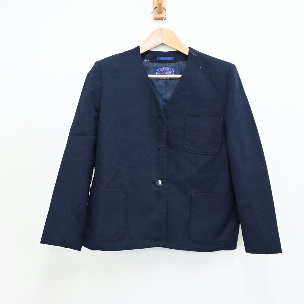 【中古】埼玉県 熊谷市立江南中学校 女子制服 2点（ブレザー・スカート）sf012887