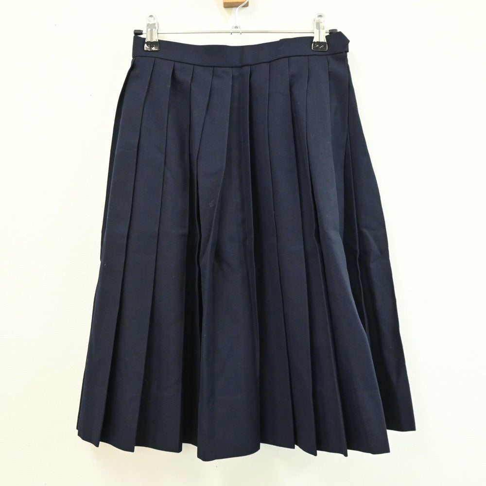 【中古】埼玉県 熊谷市立江南中学校 女子制服 2点（ベスト・スカート）sf012888