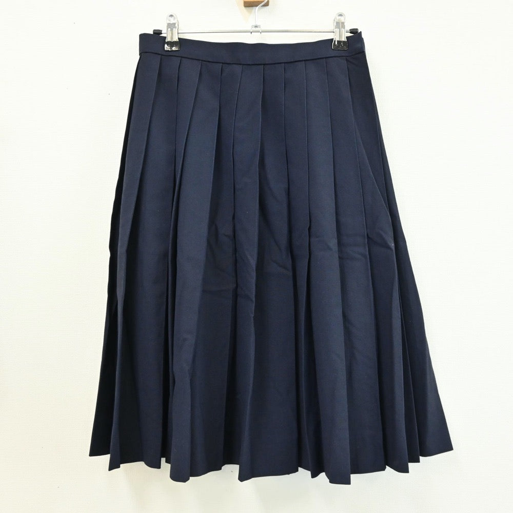 【中古】埼玉県 埼玉県久喜市立鷲宮東中学校 女子制服 2点（ベスト・スカート）sf012897