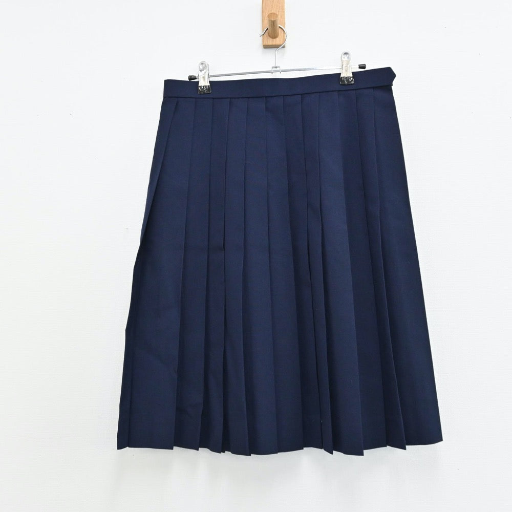 【中古】愛媛県 松山市立東中学校 女子制服 4点（セーラー服・スカート）sf012910