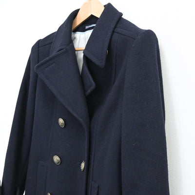 【中古】熊本県 九州学院高等学校 女子制服 1点（コート）sf012912