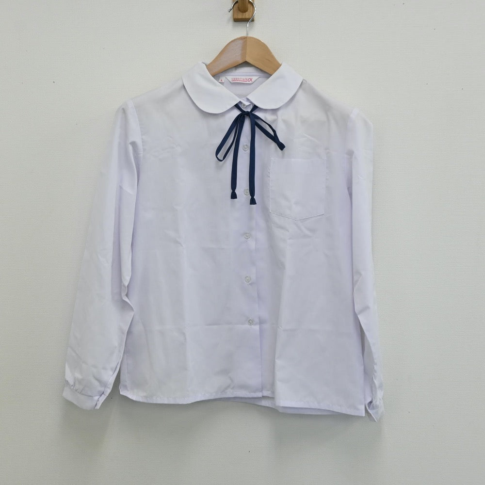 【中古】静岡県 静岡市立安東中学校 女子制服 3点（ブレザー・シャツ・スカート）sf012917