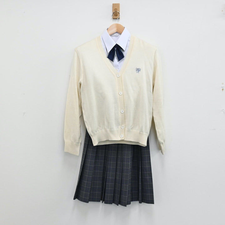 【中古制服】東京都 明治大学付属中野八王子中学高等学校 女子制服 4点（ブレザー・シャツ・ニット・スカート）sf012940【リサイクル学生服】 |  中古制服通販パレイド