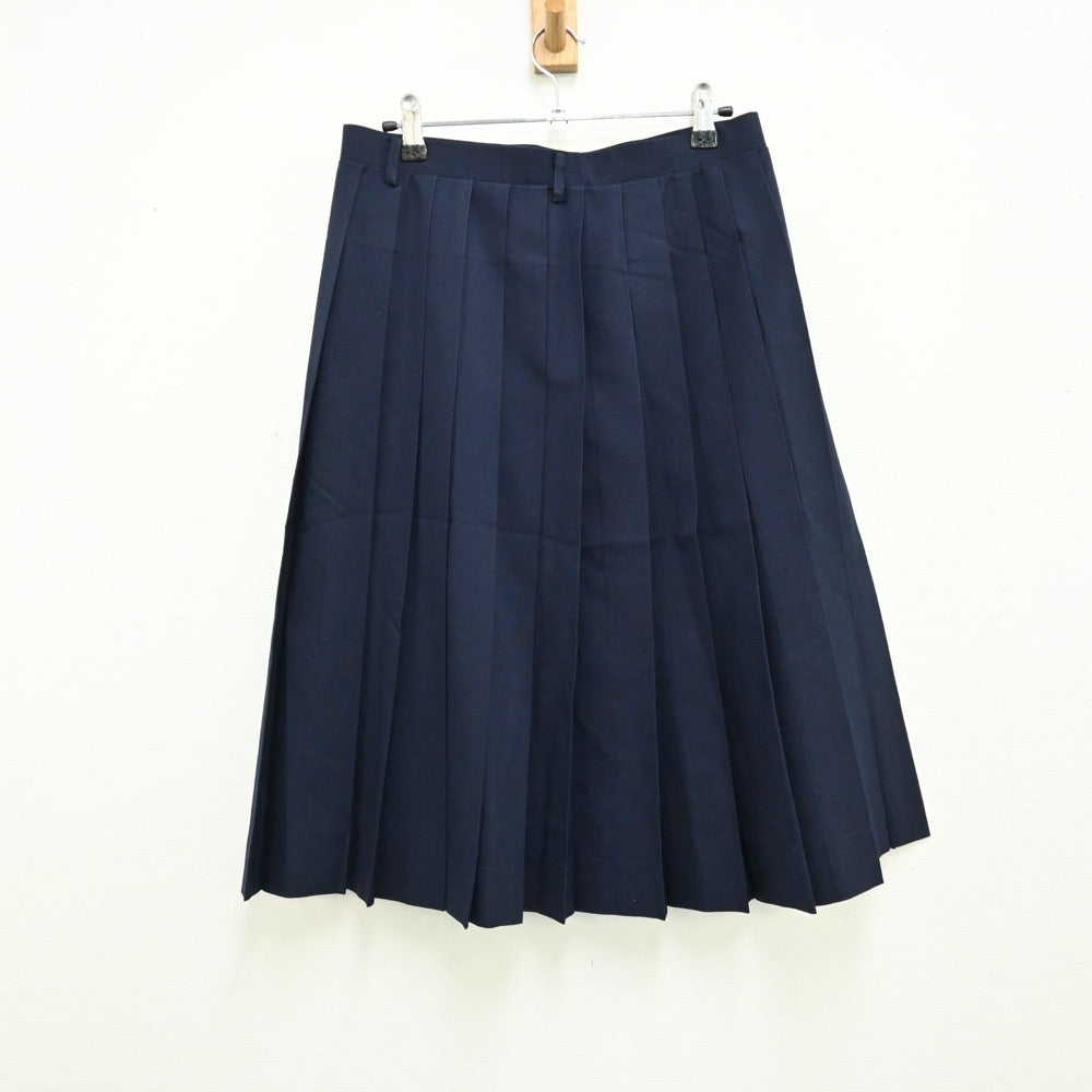 【中古】千葉県 船橋市立葛飾中学校 女子制服 3点（シャツ・スカート）sf012954