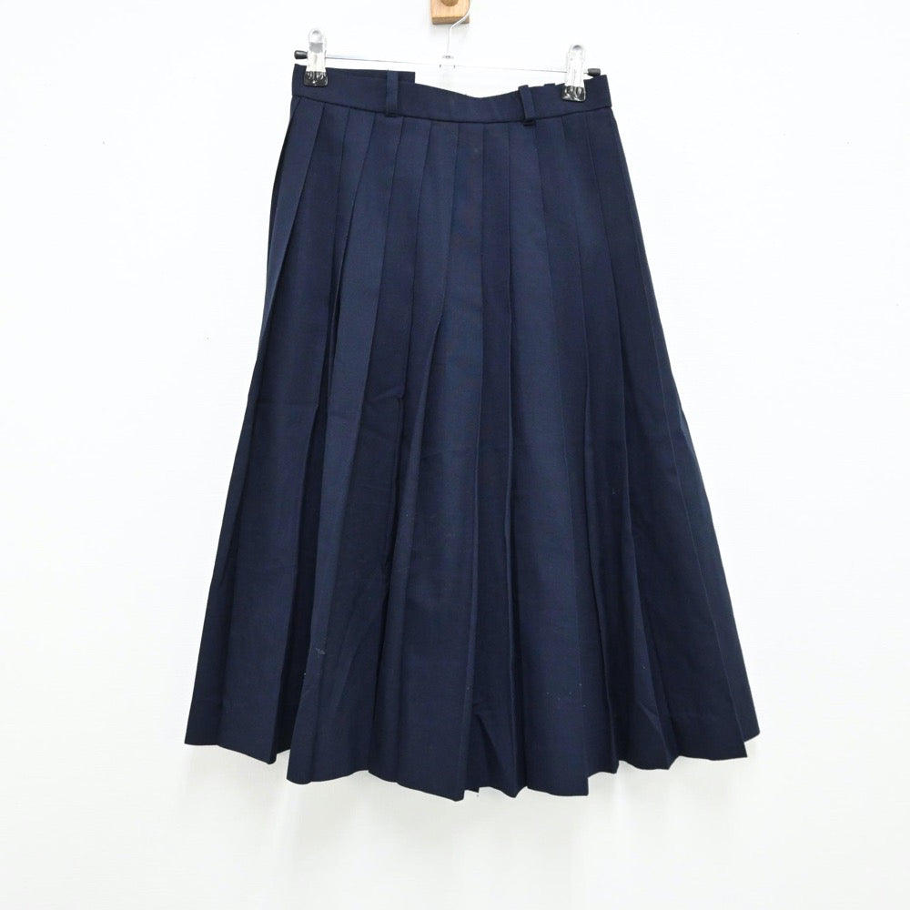 【中古】千葉県 船橋市立葛飾中学校 女子制服 3点（シャツ・スカート）sf012955