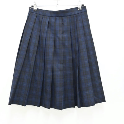 【中古】千葉県 千葉県立幕張総合高校 女子制服 3点（ベスト・スカート）sf012957