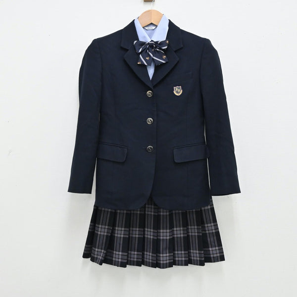 中古制服】千葉県 千葉県立船橋法典高等学校 女子制服 5点（ブレザー・ニット・シャツ・スカート）sf012959【リサイクル学生服】 | 中古制服 通販パレイド