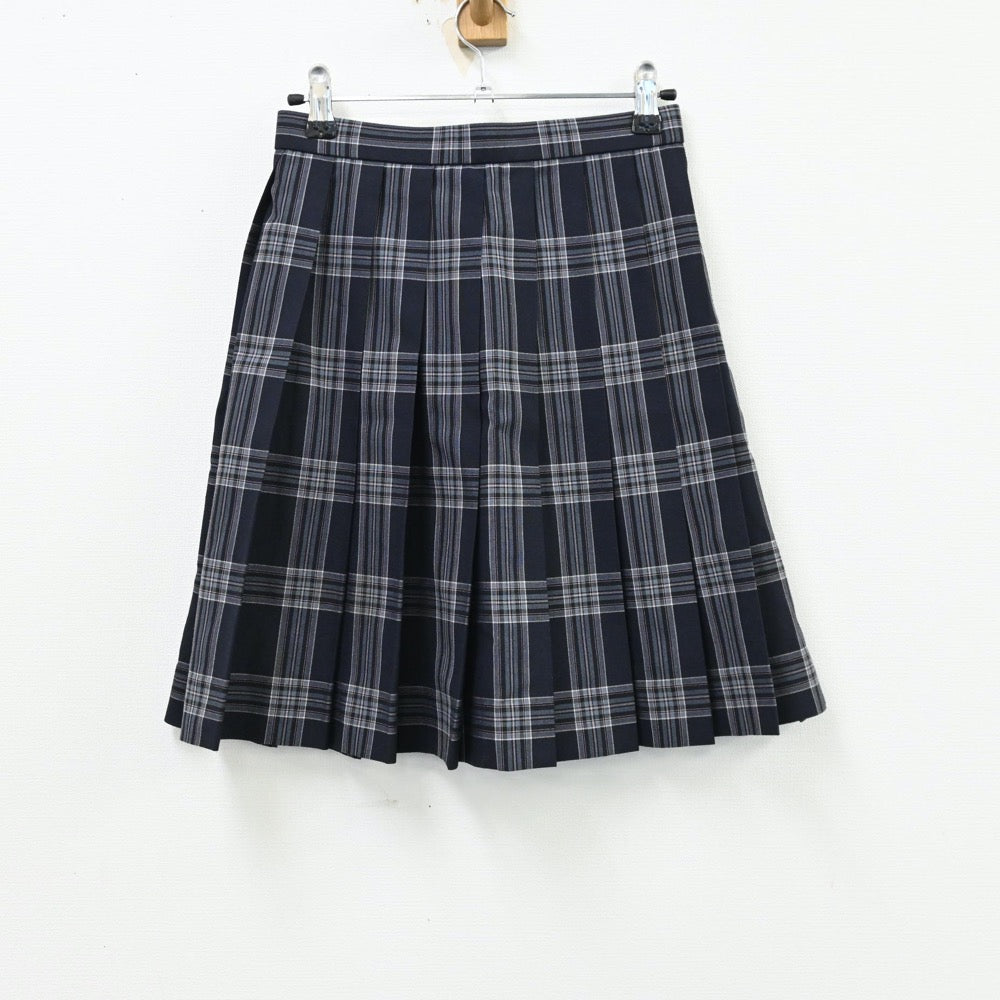 【中古】千葉県 千葉県立船橋法典高等学校 女子制服 3点（シャツ・ベスト・スカート）sf012960