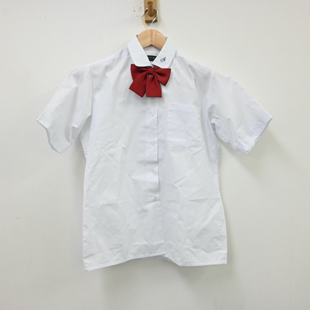 【中古】三重県 三重県立あけぼの高等学校 女子制服 3点（シャツ・スカート）sf012970