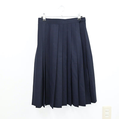 【中古】静岡県 浜名中学校 女子制服 3点（セーラー服・スカート）sf012974