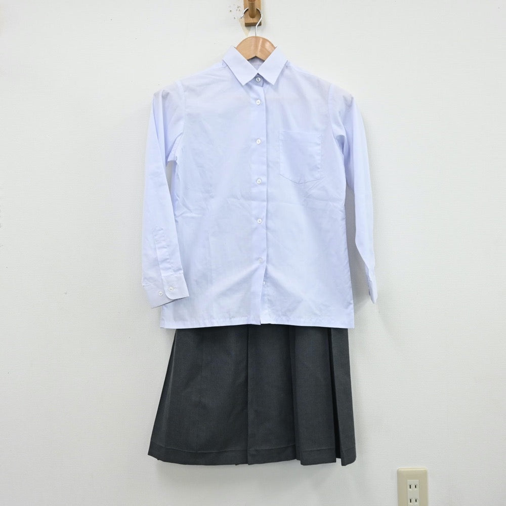 【中古】埼玉県 埼玉大学教育学部附属中学校 女子制服 6点（ブレザー・シャツ・ベスト・スカート）sf012983