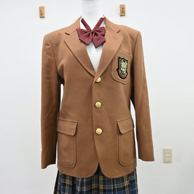 【中古】東京都 品川女子学院高等部 女子制服 3点（ブレザー・スカート）sf012989