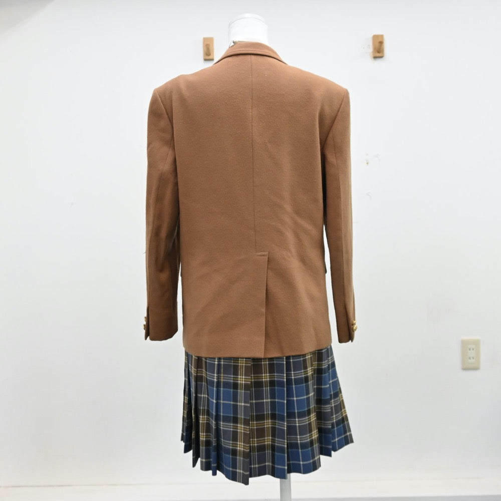 【中古】東京都 品川女子学院高等部 女子制服 3点（ブレザー・スカート）sf012989