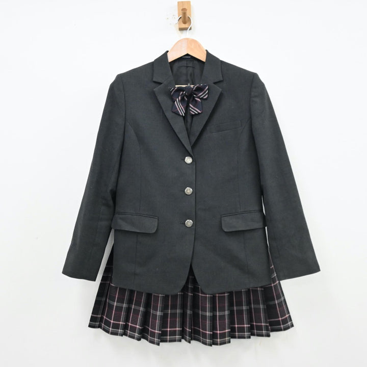 中古制服】山梨県 帝京第三高等学校 女子制服 5点（ブレザー・ニット・スカート）sf012993【リサイクル学生服】 | 中古制服通販パレイド