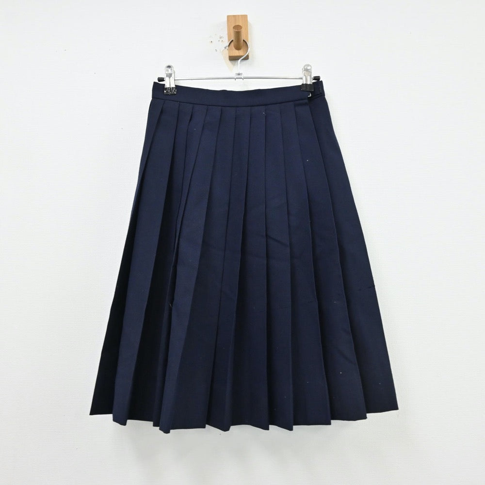 【中古】愛知県 安城南中学校 女子制服 3点（セーラー服・スカート）sf013006