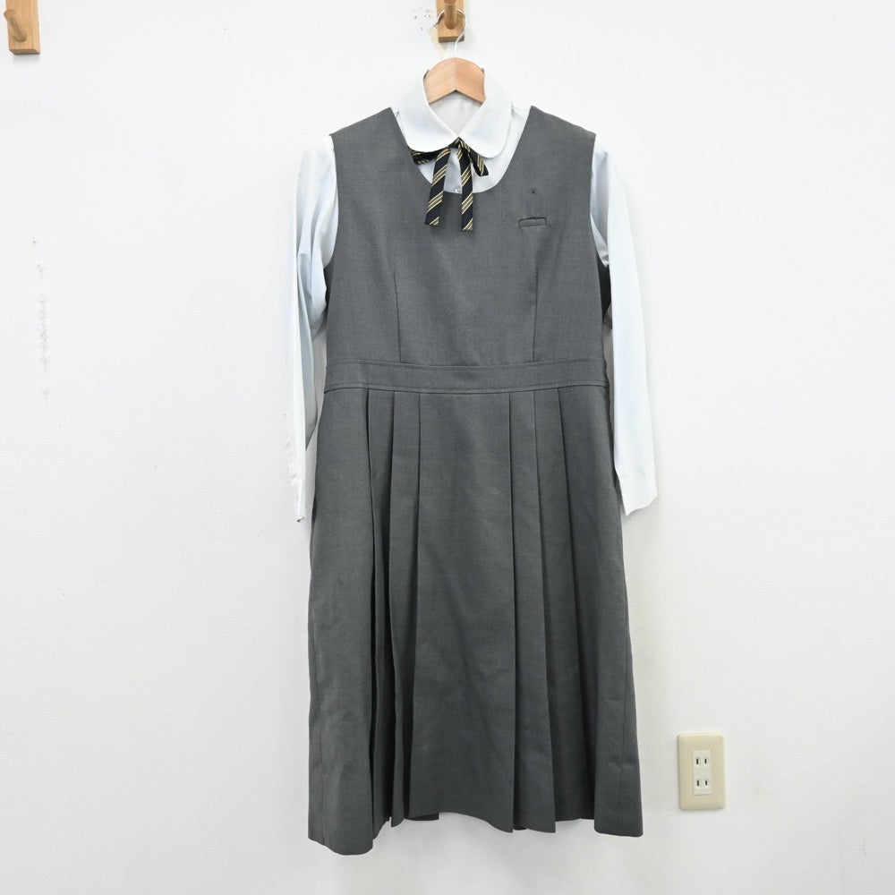 中古制服】福岡県 中村学園女子中学校 女子制服 6点（ブレザー・シャツ・ジャンパースカート）sf013021【リサイクル学生服】 | 中古制服 通販パレイド