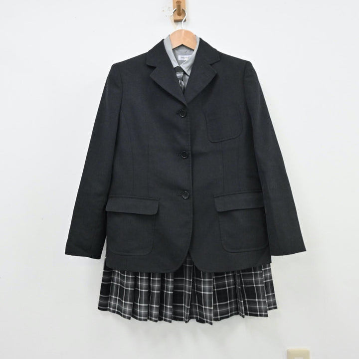 【中古制服】兵庫県 神戸龍谷高等学校 女子制服 4点（ブレザー・シャツ・スカート）sf013029【リサイクル学生服】 | 中古制服通販パレイド