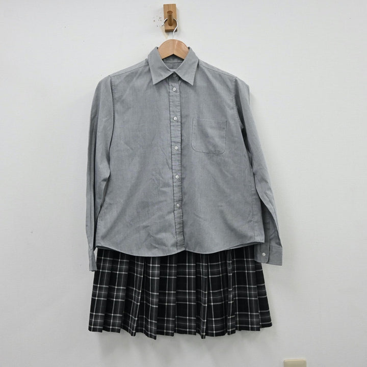 【中古制服】兵庫県 神戸龍谷高等学校 女子制服 3点（シャツ・ニットベスト・スカート）sf013030【リサイクル学生服】 | 中古制服通販パレイド