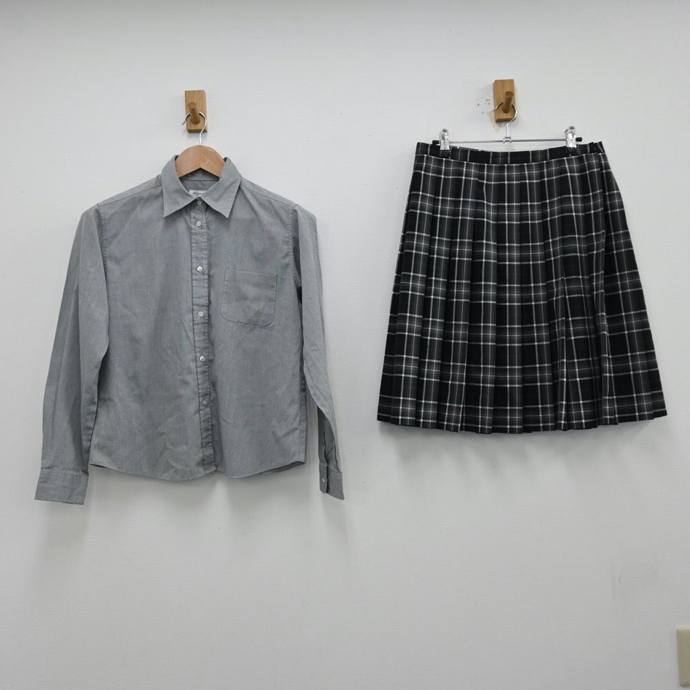 中古制服】兵庫県 神戸龍谷高等学校 女子制服 3点（シャツ・ニットベスト・スカート）sf013030【リサイクル学生服】 | 中古制服通販パレイド